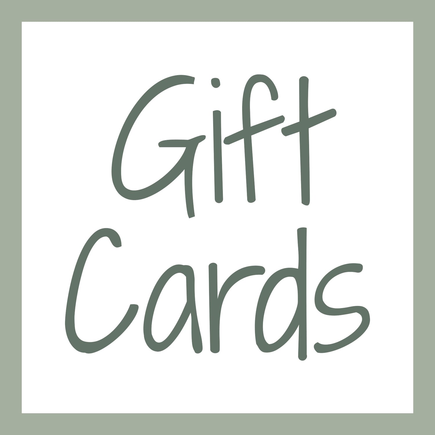 Gift Cards