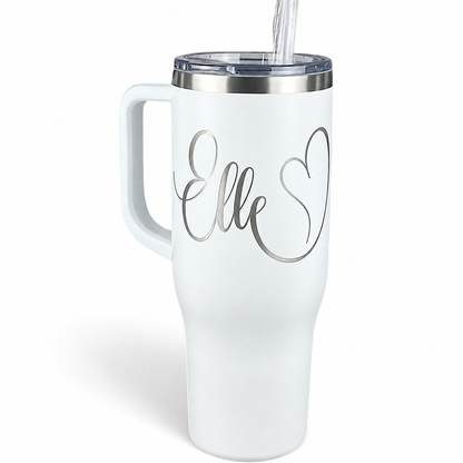 Personalized Laser Engraved Tumbler, 40 oz.