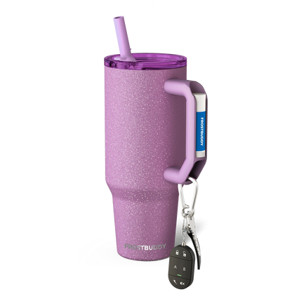 Frost Buddy Thicc Buddy 40 oz | Monogram Tumbler | Large Tumbler with Handle | Insulated Straw Mug | Mother's Day Gift | Bridesmaid Gift