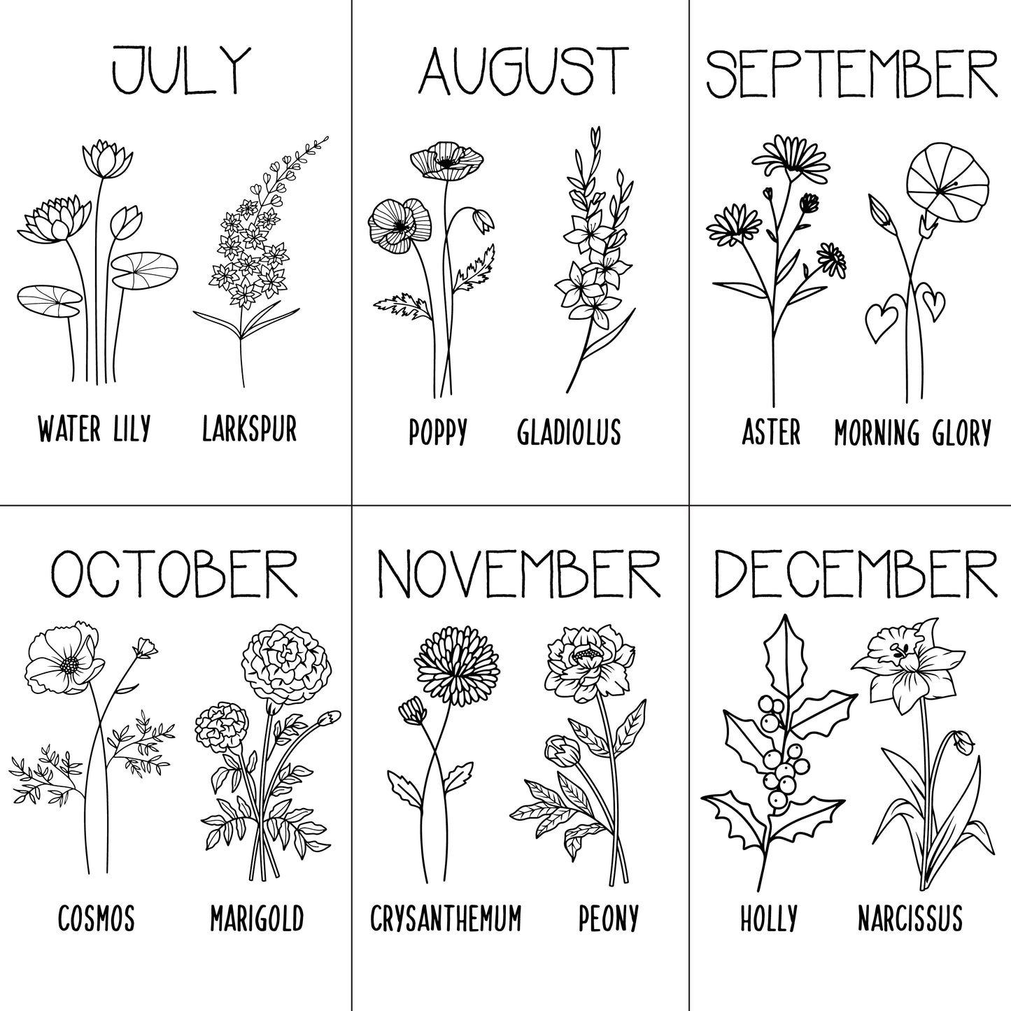 Birth Month Flower Laser Engraved Tumbler-40 oz.-Personalized Tumbler-Mother's Day-Bridesmaid-Birthday Gift