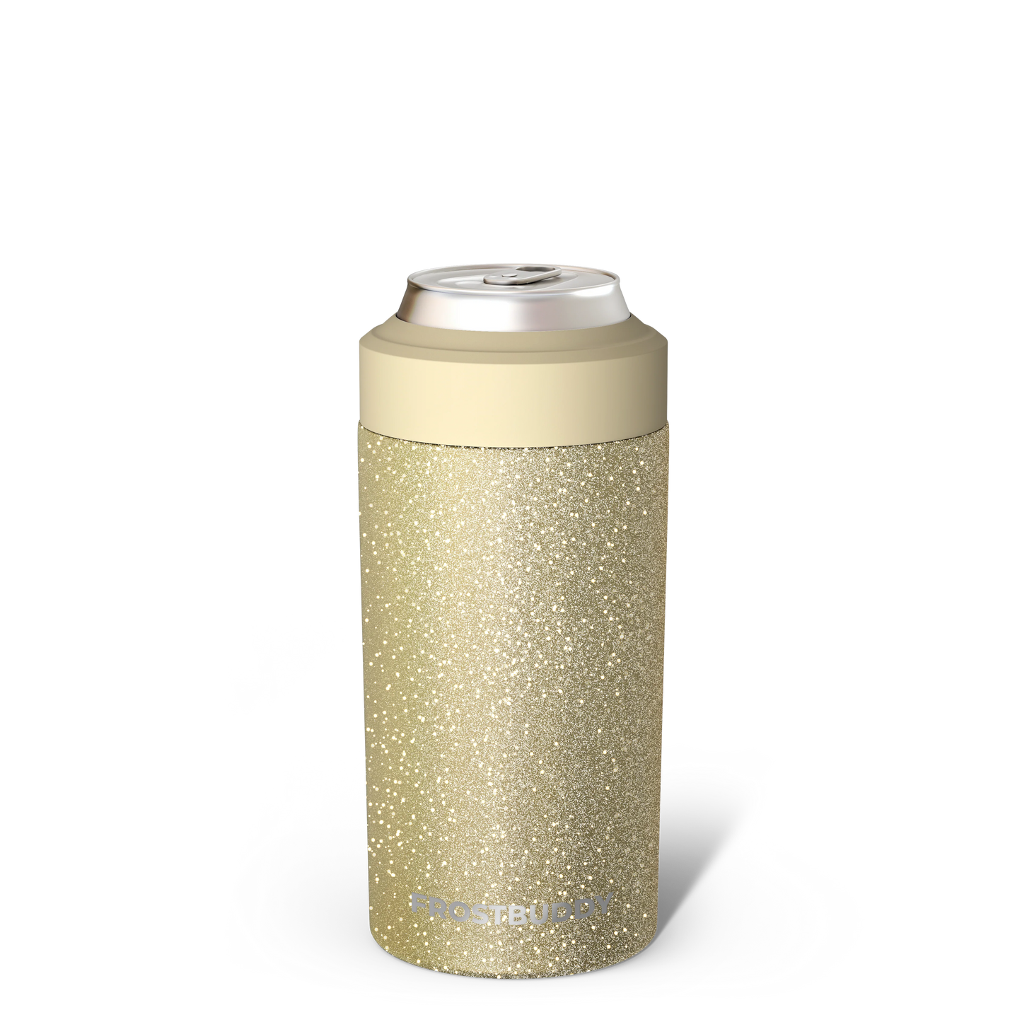Frost Buddy Can Cooler w/ Logo-Personalized Laser Engraved Can Holder-Custom Stainless Steel Can Holder