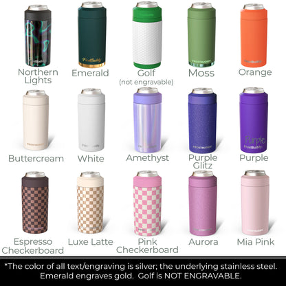 Personalized Laser Engraved Can Cooler