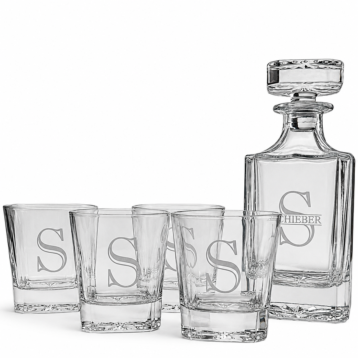 Personalized Engraved Decanter Set