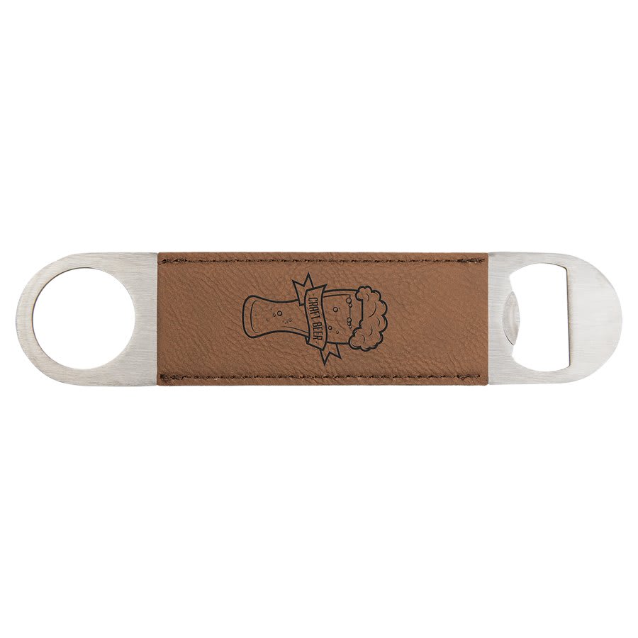 Bottle Opener-Leatherette Personalized-Fathers Day Gift