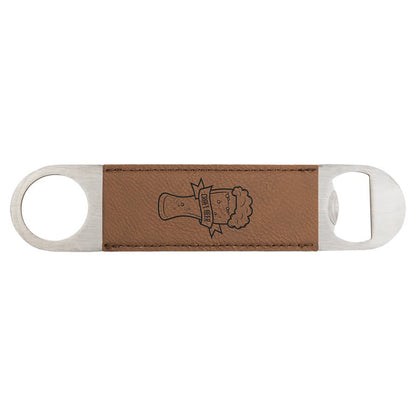 Bottle Opener-Leatherette Personalized-Fathers Day Gift