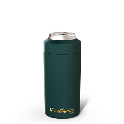 Frost Buddy Can Cooler w/ Logo-Personalized Laser Engraved Can Holder-Custom Stainless Steel Can Holder
