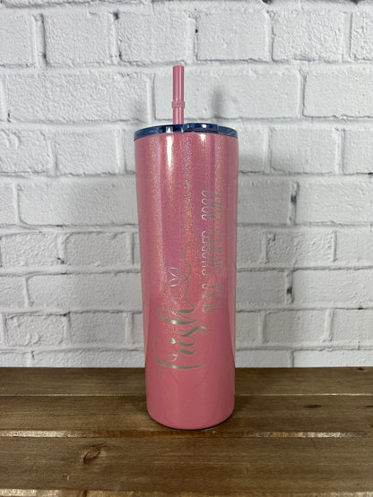 Personalized Laser Engraved Skinny Tumblers, 20 oz.