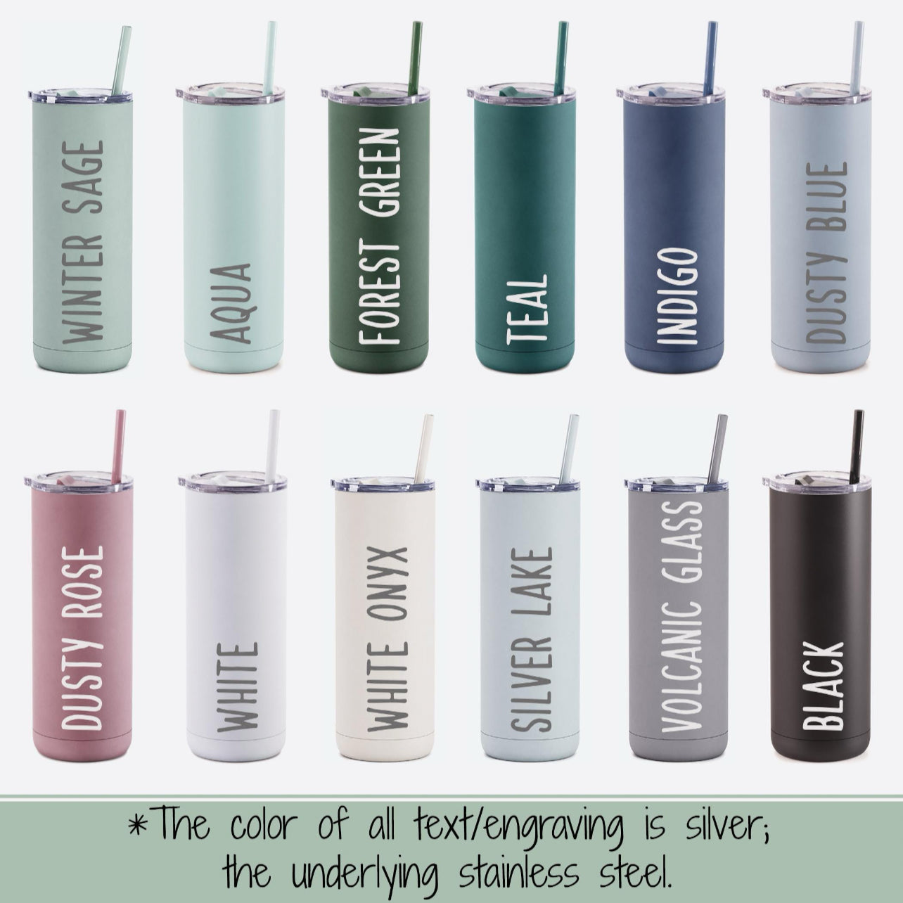 Company Logo- 20 oz. Tumbler-Engraved Tumbler with logo-Personalized Tumbler with Straw & Lid-Corporate Gift-Employee Gift-Promotional Gift