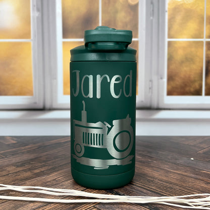12 oz. Kid’s Tumbler-Sports Water Bottle-Personalized Kid's Cup