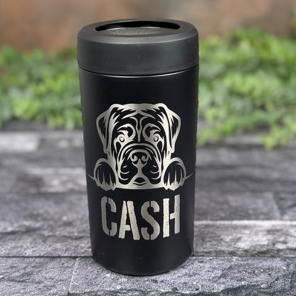 Dog Lover Can Cooler | Frost Buddy Universal | Laser Engraved Personalized Drink Holder