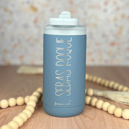 12 oz. Kid’s Tumbler-Sports Water Bottle-Personalized Kid's Cup
