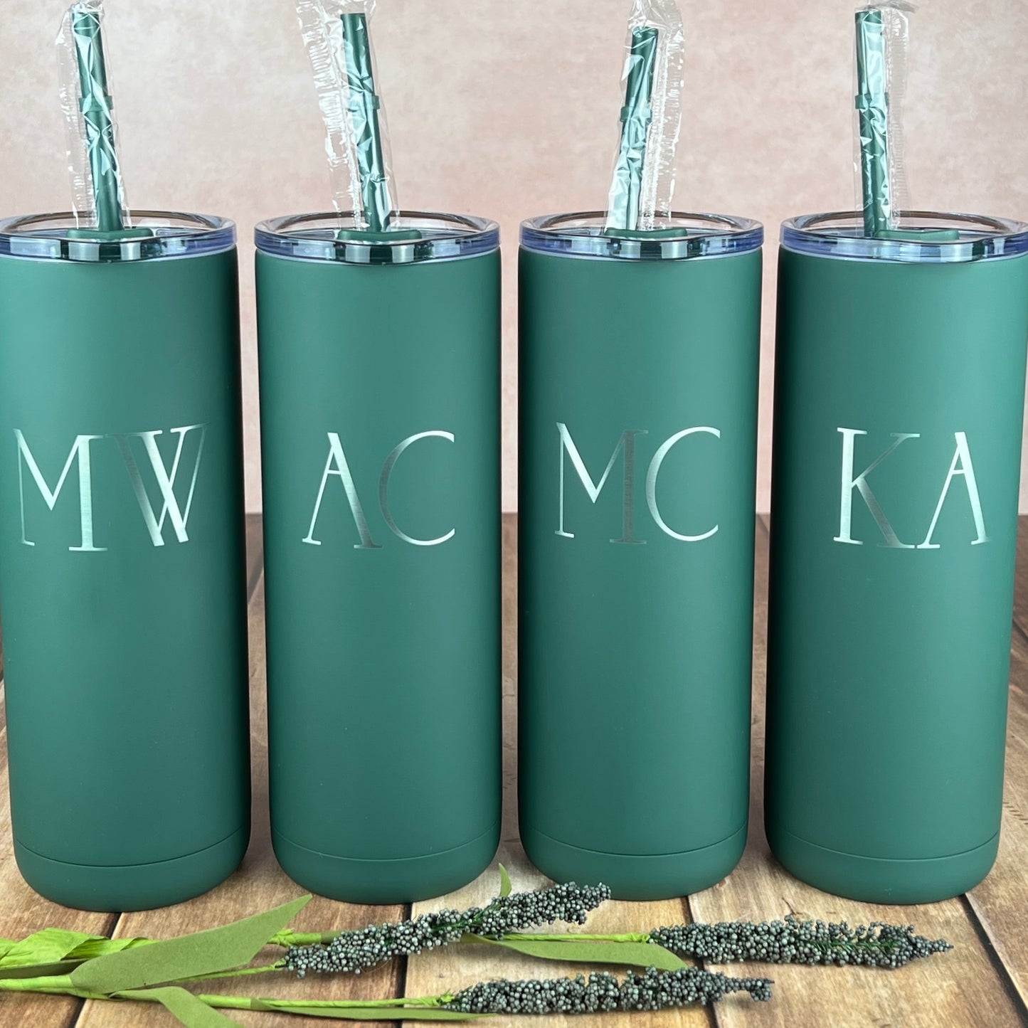 20 oz. Personalized Tumbler-Engraved Tumbler-Personalized Tumbler With Straw-Sliding Lid-Bridesmaid Gift-Girls Trip
