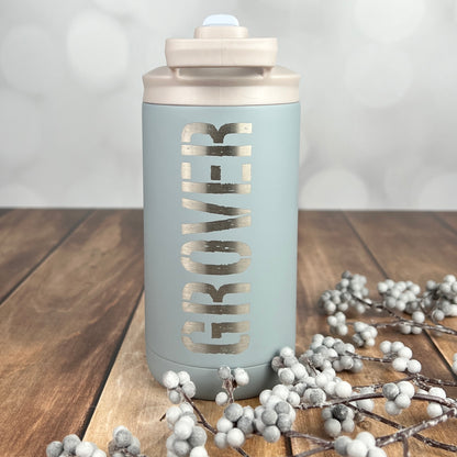 12 oz. Kid’s Tumbler-Sports Water Bottle-Personalized Kid's Cup