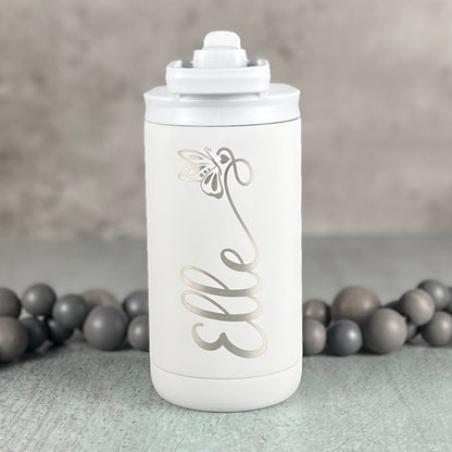 12 oz. Kid’s Tumbler-Sports Water Bottle-Personalized Kid's Cup