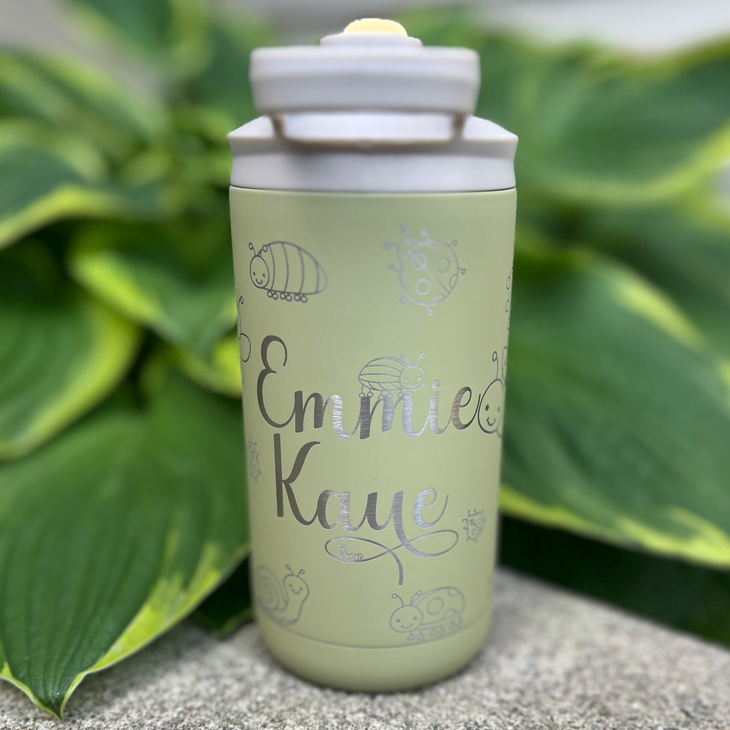 12 oz. Kid’s Tumbler-Sports Water Bottle-Personalized Kid's Cup