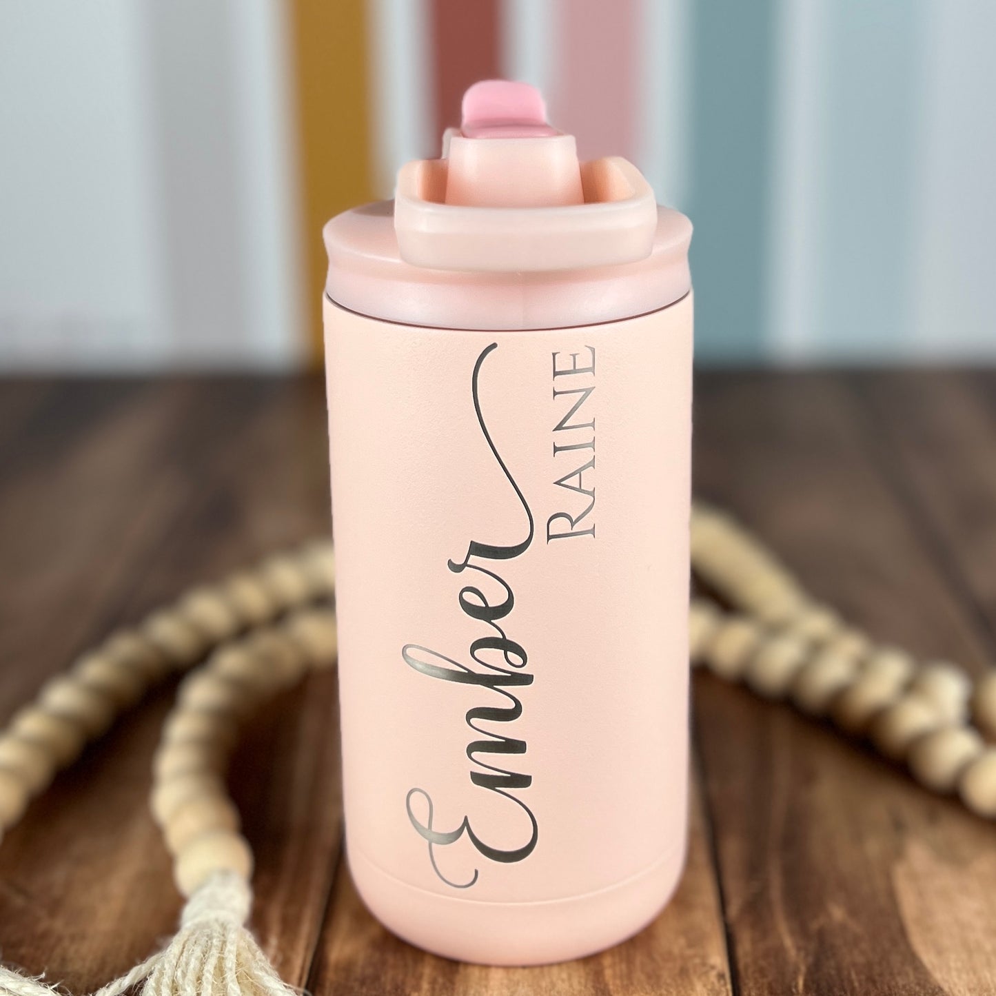 12 oz. Kid’s Tumbler-Sports Water Bottle-Personalized Kid's Cup