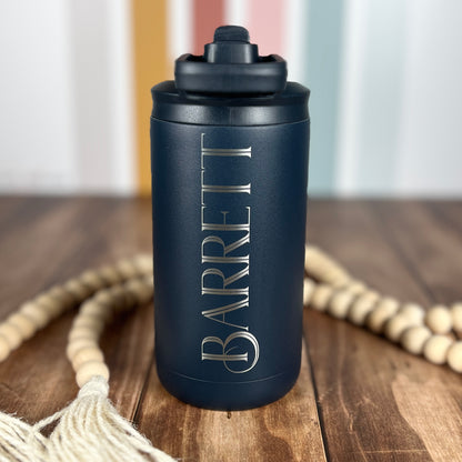 12 oz. Kid’s Tumbler-Sports Water Bottle-Personalized Kid's Cup