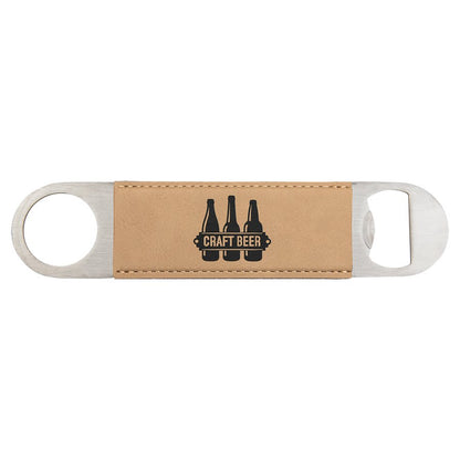 Bottle Opener-Leatherette Personalized-Fathers Day Gift