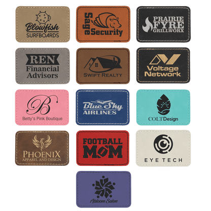 Patch, Leather(ette) Rectangle