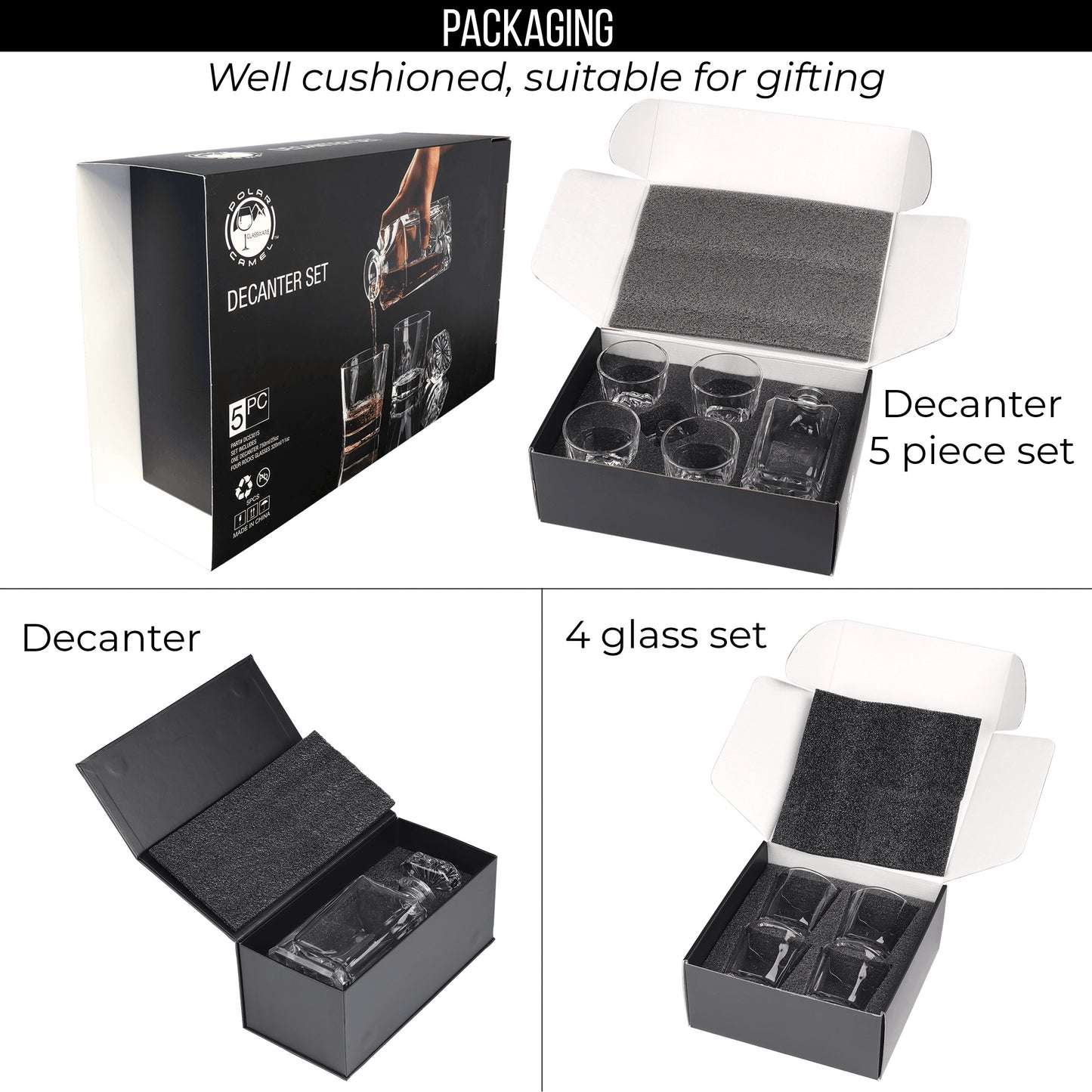 Personalized Engraved Decanter Set