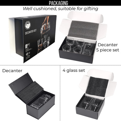 Personalized Engraved Decanter Set