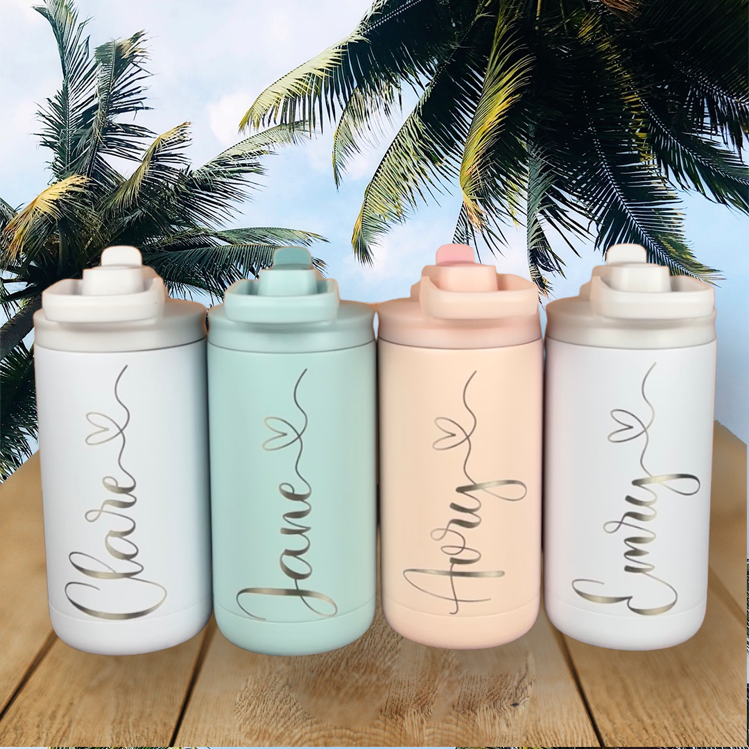 12 oz. Kid’s Tumbler-Sports Water Bottle-Personalized Kid's Cup