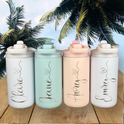 12 oz. Kid’s Tumbler-Sports Water Bottle-Personalized Kid's Cup