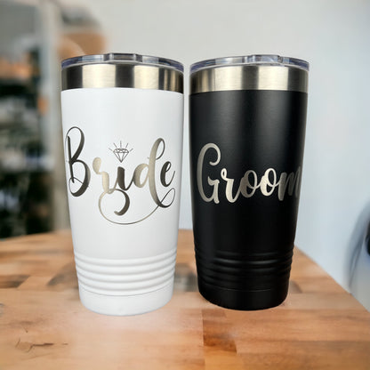 20 oz. Personalized Tumbler-Insulated Laser Engraved Tumbler