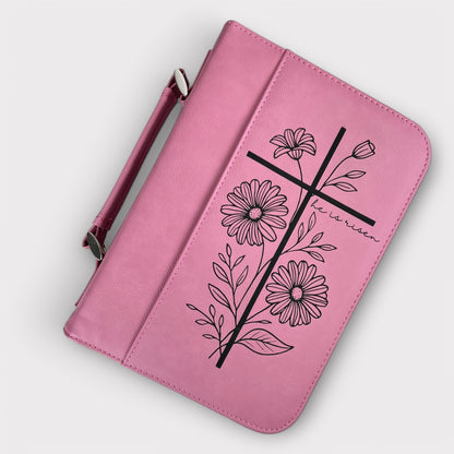 Bible Cover-Leatherette Book Cover-Personalized Gift for Christian-Pastor-Church Leader-Faith Based-Religious Gift