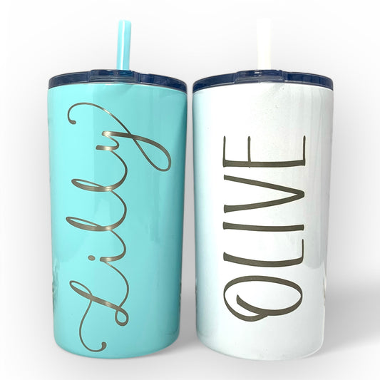 LAST CHANCE: Skinny Mini Tumbler-Tumbler for Kids-Ring Bearer-Flower Girl Gift