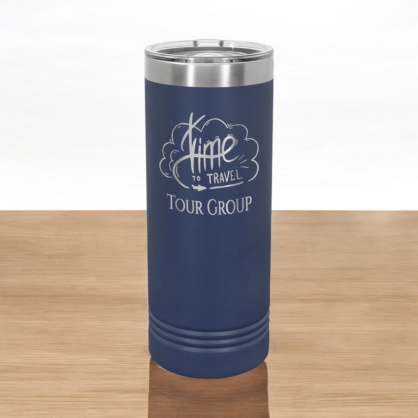 Personalized 22 oz. Insulated Polar Camel Skinny Tumbler-Engraved Tumbler-Personalized Tumbler-Wedding Party-Trip Tumbler