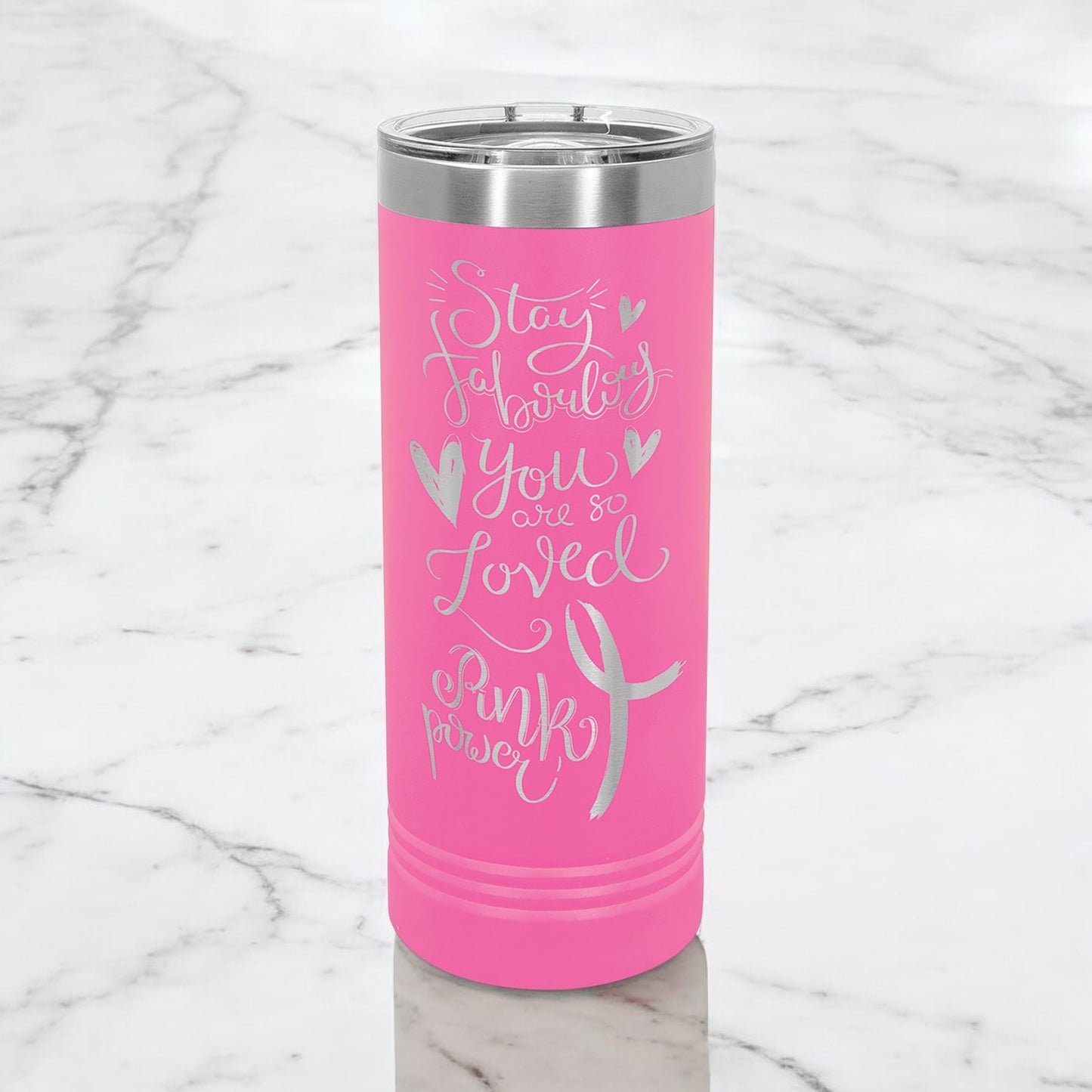 Personalized 22 oz. Insulated Polar Camel Skinny Tumbler-Engraved Tumbler-Personalized Tumbler-Wedding Party-Trip Tumbler