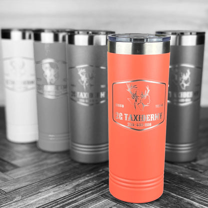 Personalized 22 oz. Insulated Polar Camel Skinny Tumbler-Engraved Tumbler-Personalized Tumbler-Wedding Party-Trip Tumbler