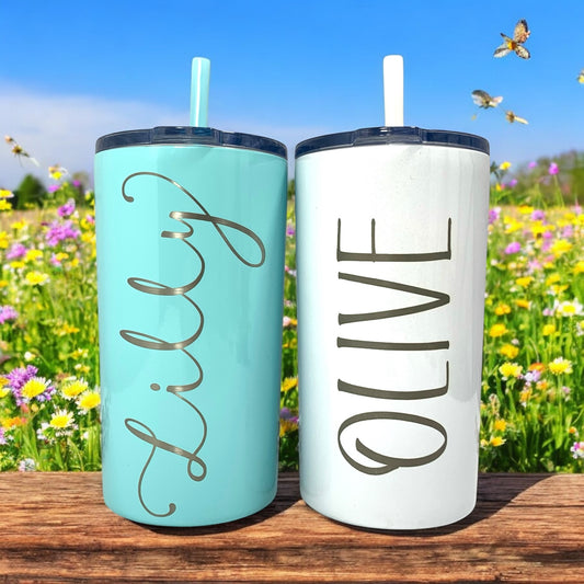 LAST CHANCE: Skinny Mini Tumbler-Tumbler for Kids-Ring Bearer-Flower Girl Gift