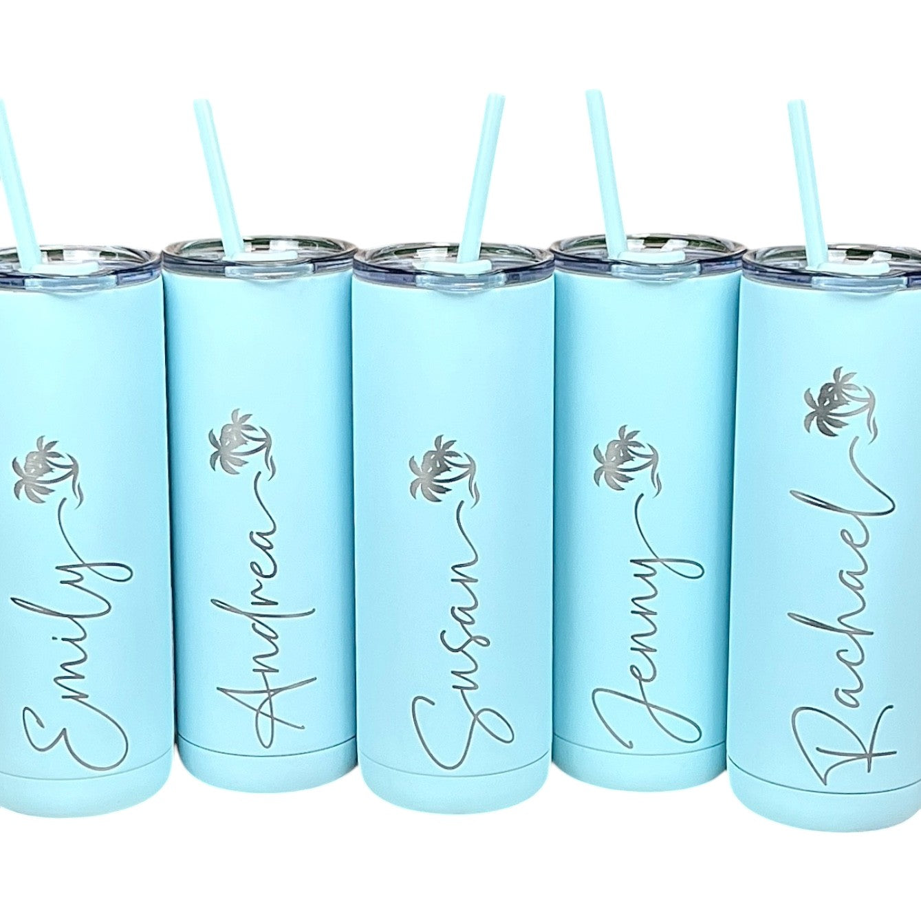 Tropical Tumbler-Ocean-Sea Creature-Beach Trip-Insulated Cup-Family-Girls Trip Tumblers-Vacation Tumbler-Laser Engraved Personalized Tumbler