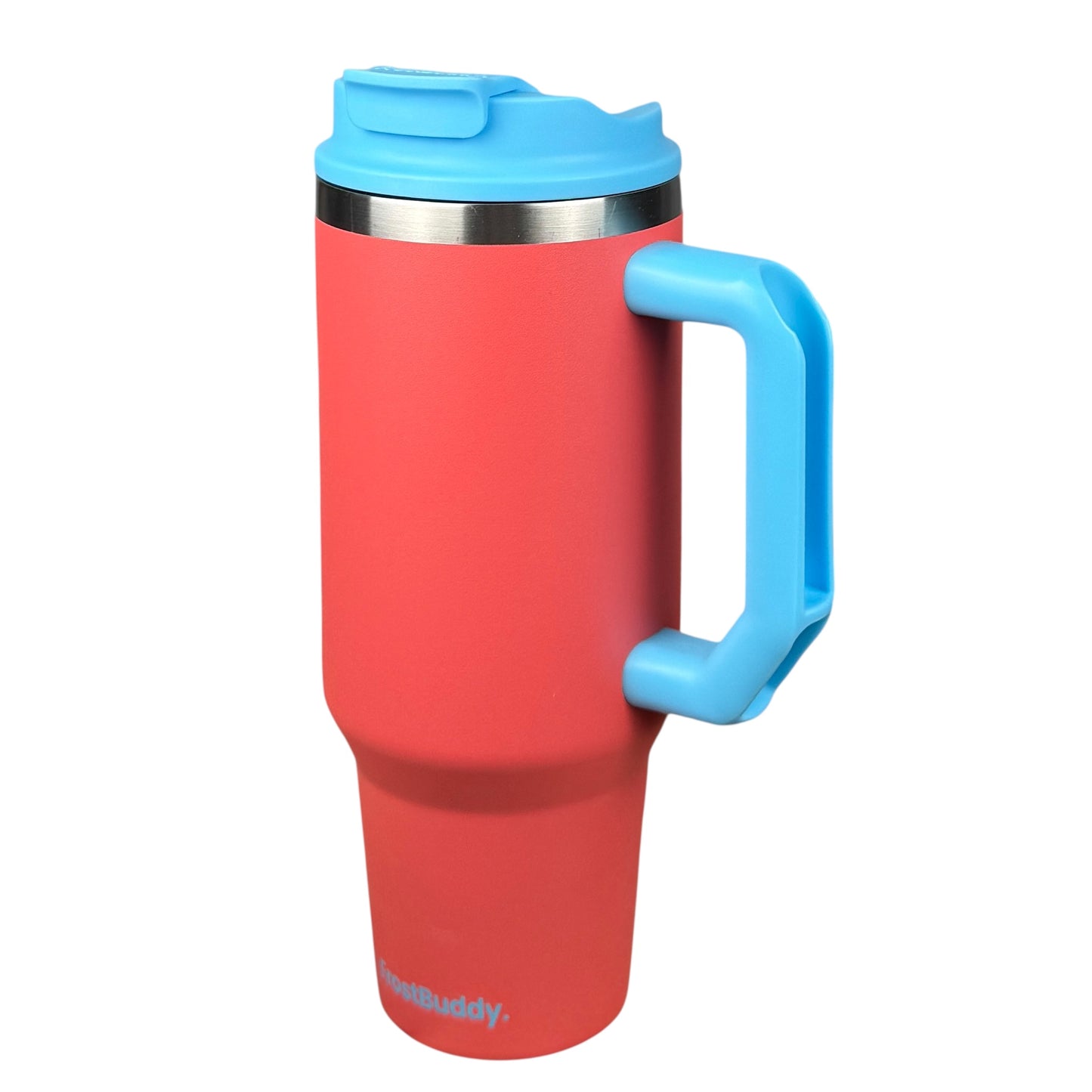 Frost Buddy Thicc Buddy 40 oz | Monogram Tumbler | Large Tumbler with Handle | Insulated Straw Mug | Mother's Day Gift | Bridesmaid Gift