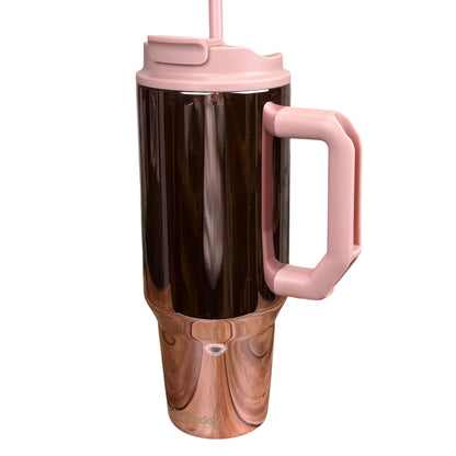 Frost Buddy Thicc Buddy 40 oz | Monogram Tumbler | Large Tumbler with Handle | Insulated Straw Mug | Mother's Day Gift | Bridesmaid Gift