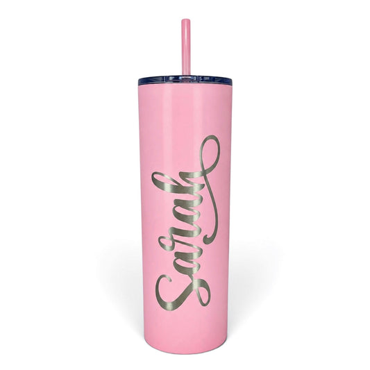 Personalized Laser Engraved Skinny Tumblers, 20 oz.