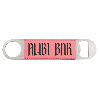 Bottle Opener-Leatherette Personalized-Fathers Day Gift