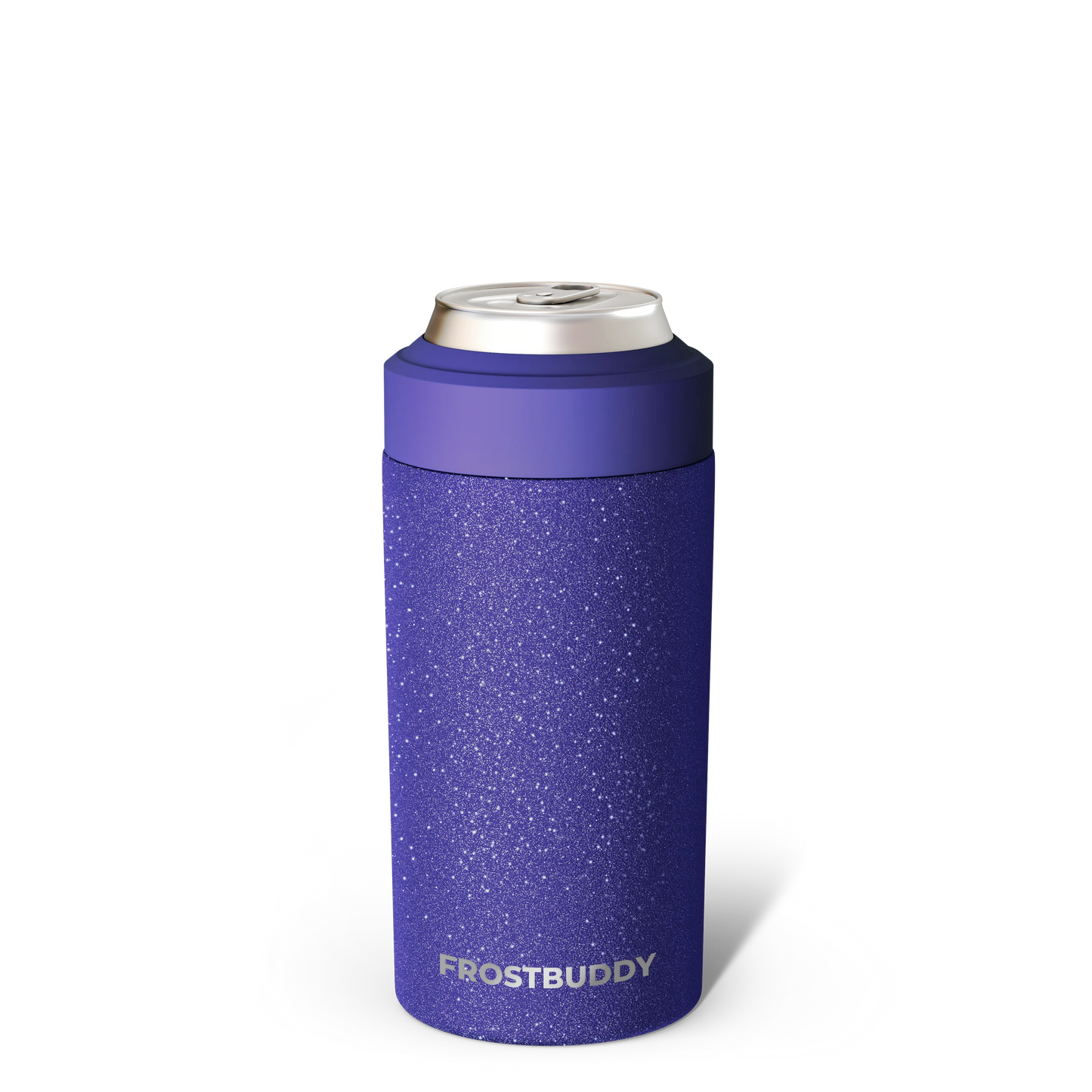 Frost Buddy Can Cooler w/ Logo-Personalized Laser Engraved Can Holder-Custom Stainless Steel Can Holder