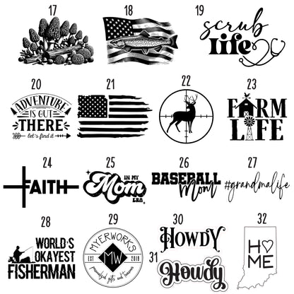 Patch, Leather(ette) Rectangle