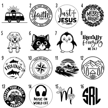 Patch, Leather(ette) Rectangle