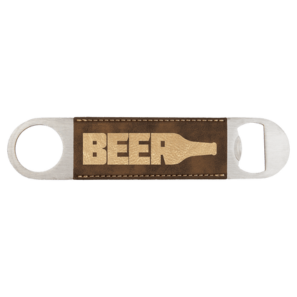 Bottle Opener-Leatherette Personalized-Fathers Day Gift