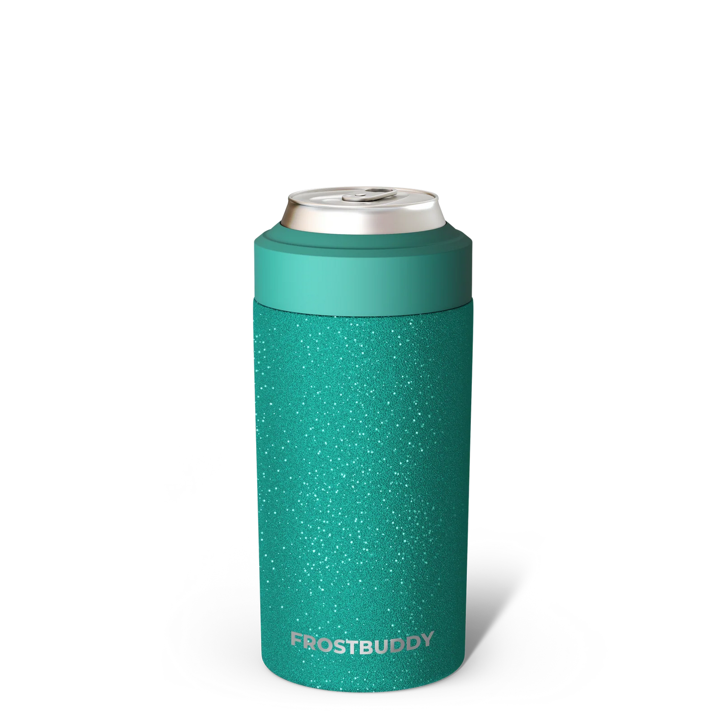Frost Buddy Can Cooler w/ Logo-Personalized Laser Engraved Can Holder-Custom Stainless Steel Can Holder