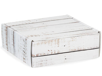 Gift Shipper Box-Distressed Wood Design, Small Size