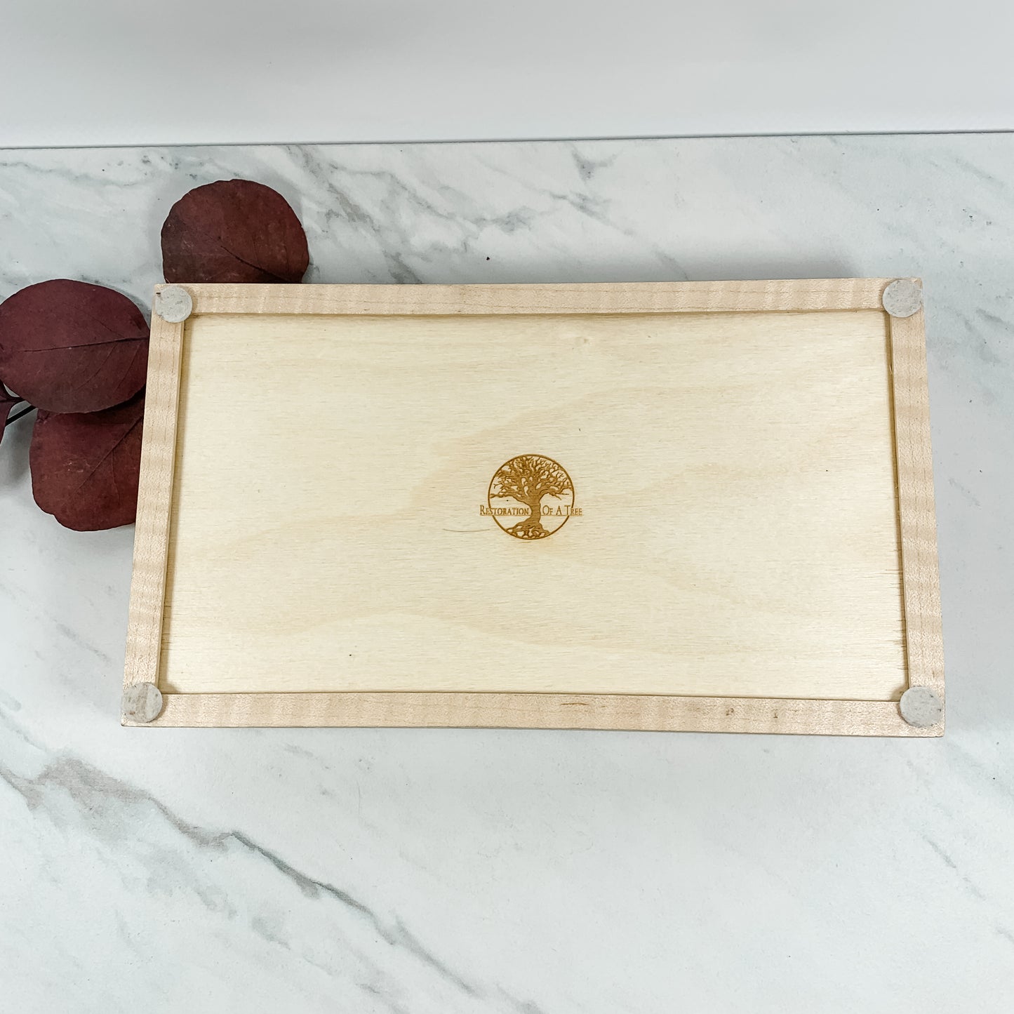 Curly Maple Box with Multi-Wood Decorative Accent Keepsake Box-7865