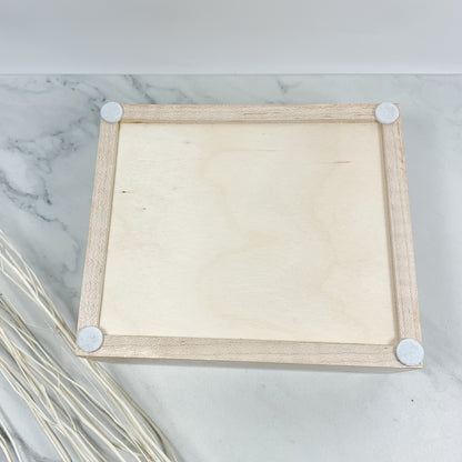 Spalted Maple and Curly Maple Box Keepsake Box-8008