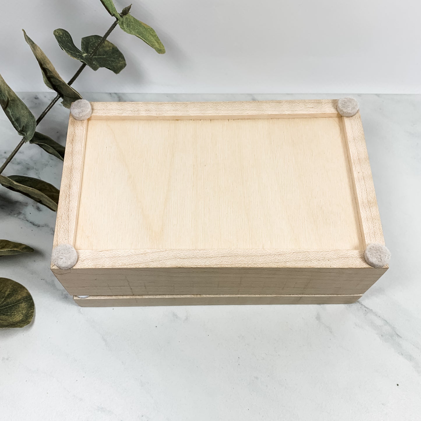 Curly Maple Box Keepsake Box-8083
