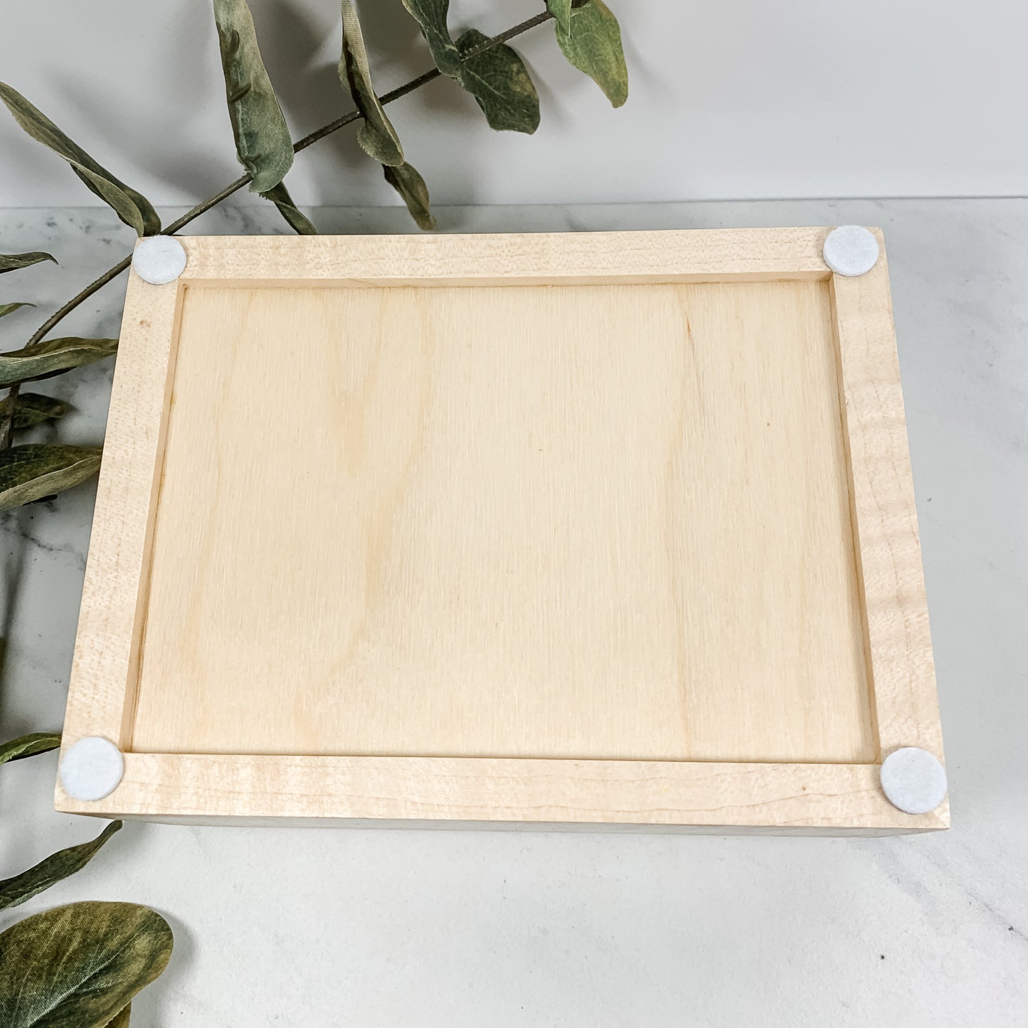 Mahogany and Figured Maple Box-Personalized Keepsake Box-8101