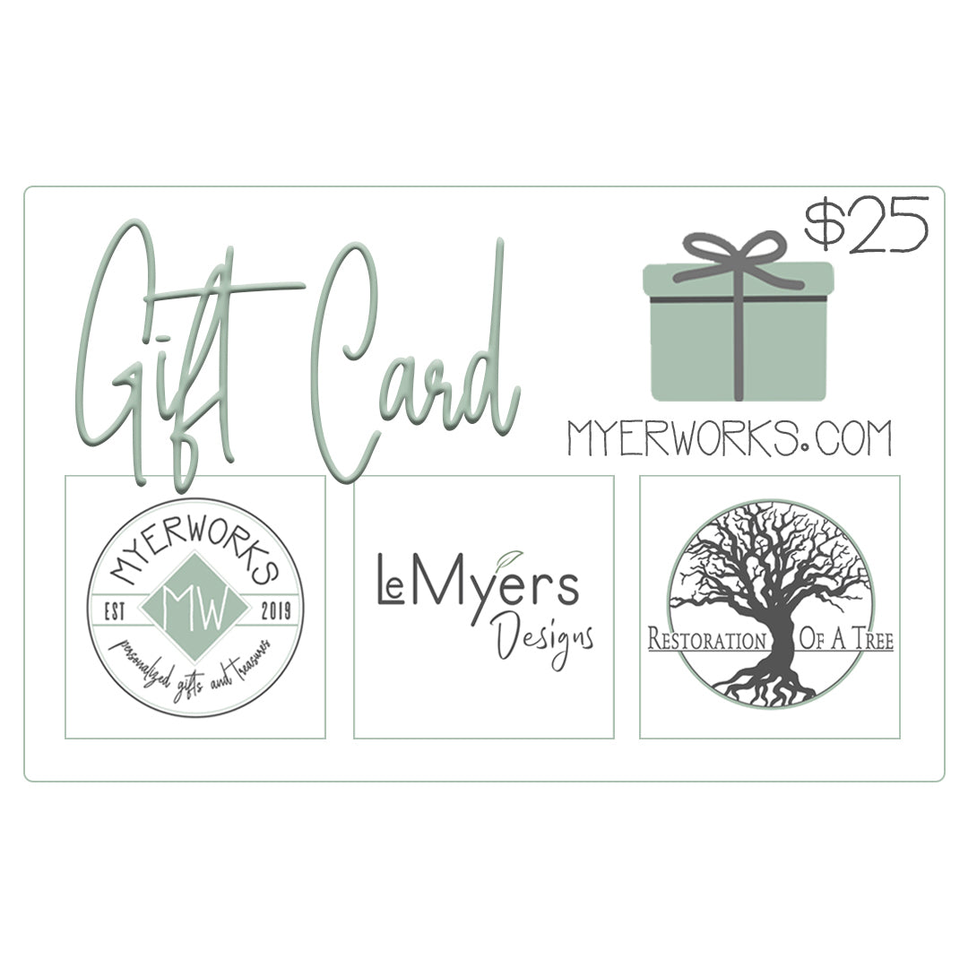 Gift Card, Plastic; Will Be Shipped